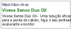 Vivese Senso Duo Oil